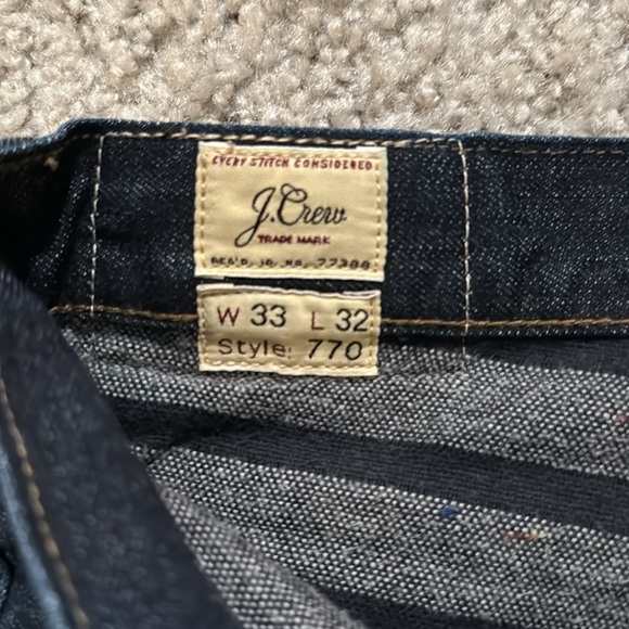 J Crew 770 lined Kaihara denim. - Picture 3 of 4